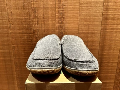 Minnetonka 4750 Men's Slipper US 11 Eco Elm Hardsole Grey Fabric - Image 1 of 4
