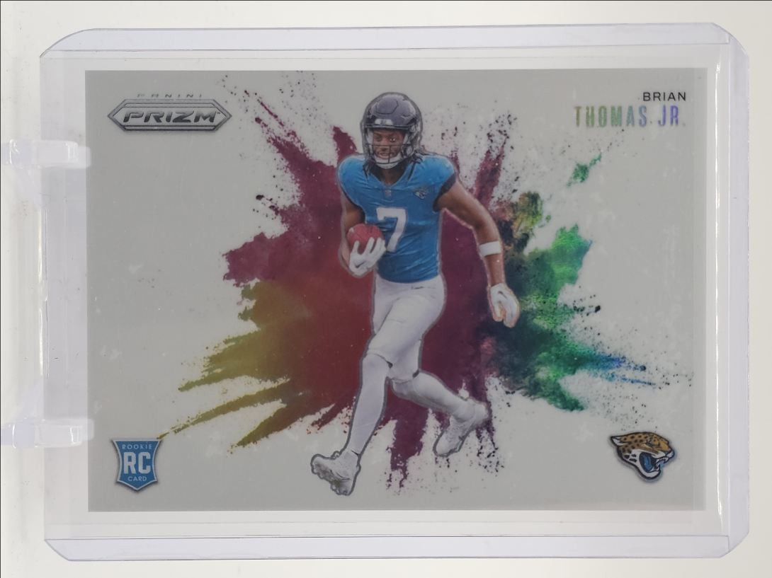 BRIAN THOMAS JR. 2024 PANINI PRIZM COLOR BLAST ROOKIE SSP JAGUARS RC Q3098