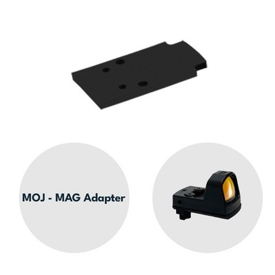 Vector Optics VMPM-04 MOJ (RMR) zu MAG (RMSc) Footprint Adapter aus Polymer