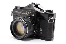 Exc. PENTAX SP SLR 35mm Film Camera Black Super-Takumar 55mm f/1.8 2831935