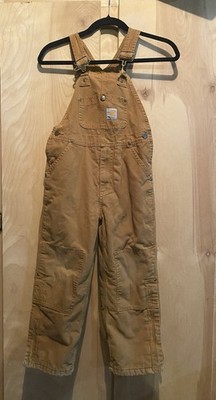 Carhart Bibs. Boys Size 7.  Insulated. See images. 