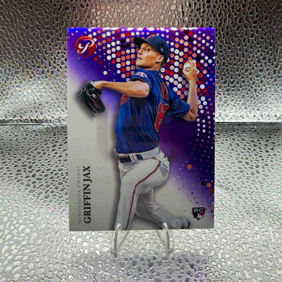 Topps 2022 Topps Pristine Griffin Jax Purple Refractor /99 Twins #202 RC