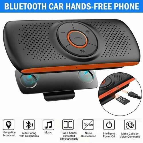 Profi Auto Kfz Freisprecheinrichtung Bluetooth 4.2 Freisprechanlage Visier Car ! - Afbeelding 2 van 15