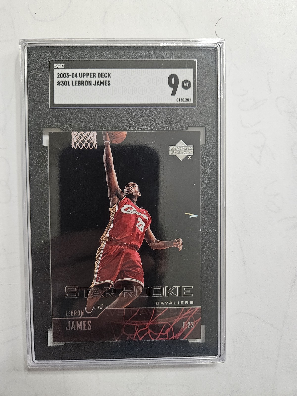 LeBron James 2003 Upper Deck #301 Star Rookie Price Guide - Sports