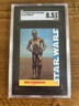 1977 STAR WARS Wonder Bread 384 #7 SEE-THREEPIO C-3PO SGC 8.