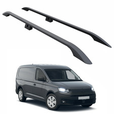 For Volkswagen Caddy V 2020-2025 Roof Side Rails, Plus Black