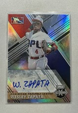 2019 Panini Elite Extra Edition - Dominican Prospect League Wesley Zapata...