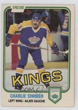1981-82 O-Pee-Chee Charlie Simmer #142 0au4