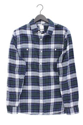   GAP Karohemd Classic Hemd für Herren Gr. 54, XL kariert Langarm blau  