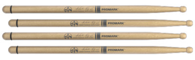 2 PACK ProMark TXDCBYOSW Signature BYOS, Hickory Tip Marching Drumsticks