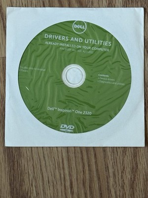 Dell Drivers Utilities Diagnostics Inspiron One 2320 P/N 6F10P Rev. A00 Apr 2011