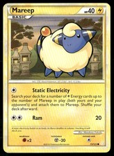 MAREEP 73/123 COMMON HEARTGOLD & SOULSILVER POKEMON LP on eBay