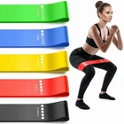 5-Pack Workout Resistance Bands: Elastic for Strength, Stretching, Pilates & ...