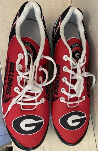 Georgia Ncaa Pack Georgia Bulldogs taglia 13 US 47 EU ROSSO NERO BIANCO NUOVO - Foto 3 di 5