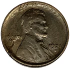 1921-S Lincoln Wheat Cent Penny VG Very Good | Better Date | Actual Coin - 2017
