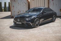 Maxton Design Frontlippe V.3 Passend FüR Mercedes-Amg CLS 53 C257 Schwarz Hochgl