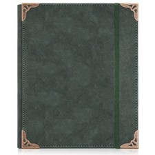 Photo Album 4x6 Leather Photo Albums, Travel Vintage Scrapbook Photo Album fo...