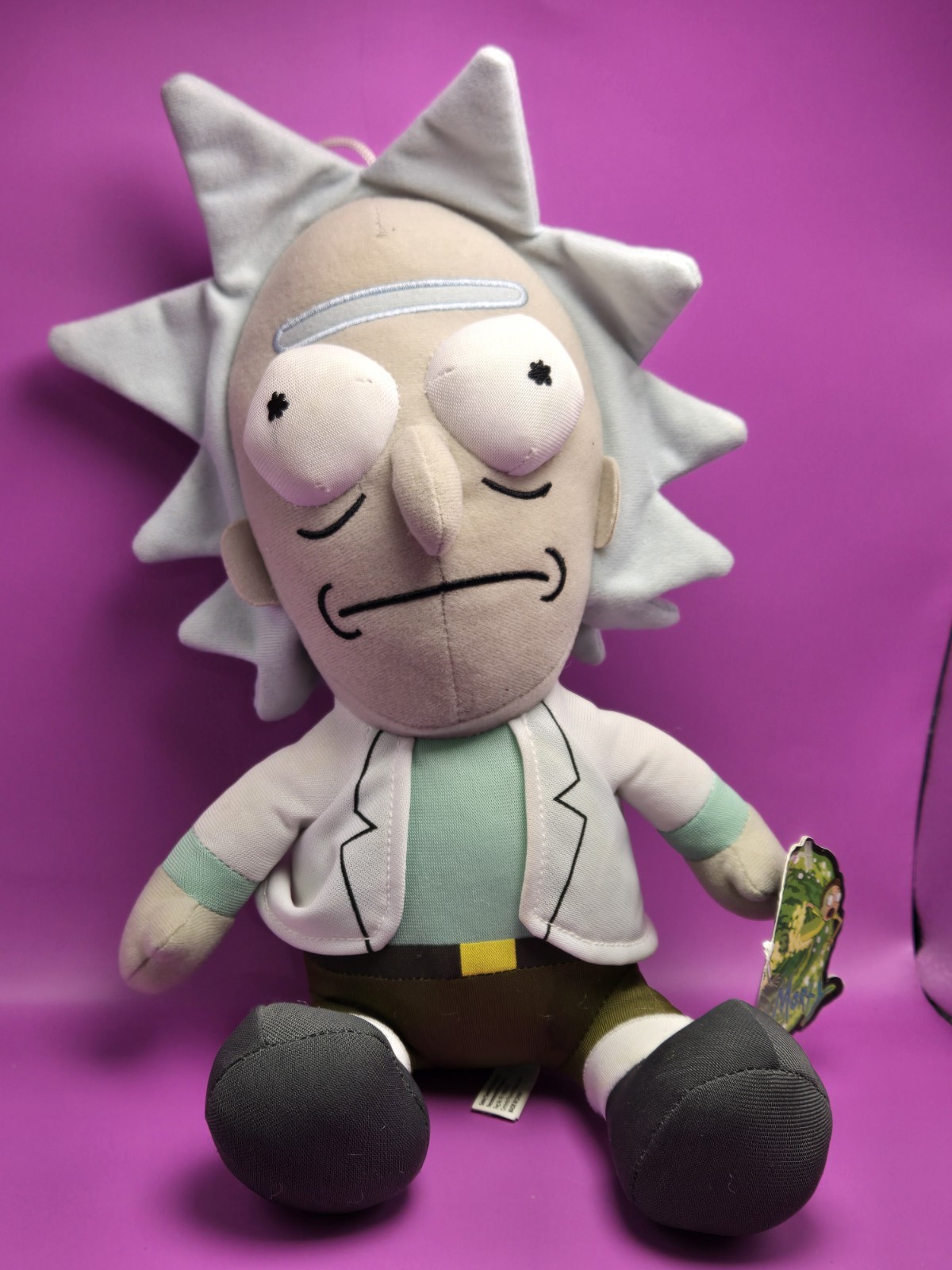 Rick and Morty Rick Sanchez Adult Swim 2018 10” Plush Toy Factory New With Tags!