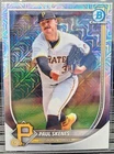 Paul Skenes RARE  MOJO REFRACTOR BOWMAN CHROME INVESTMENT CARD PIRATES ROTY MINT