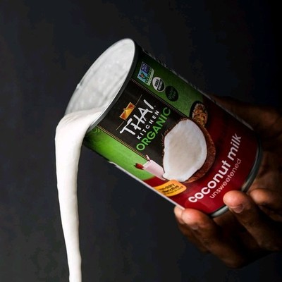 Thai Kitchen Organic Unsweetened Coconut Milk, 13.66 fl oz (Pack of 6)