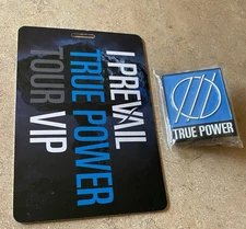 I Prevail True Power VIP Pass & Pin WAGE WAR HALESTORM BEARTOOTH BAD OMENS