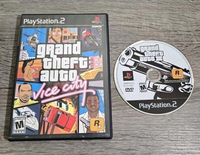 Grand Theft Auto: Vice City (Sony Playstation 2, 2002) PS2 With Extra.