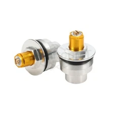 Preload Fork Caps For KAWASAKI ZX750 ZXR750 ZX-7R 1991-2001 1993 94 Adjust Bolts