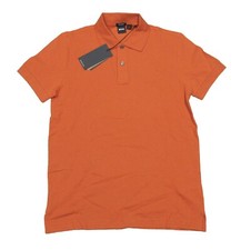Boss Hugo Boss Men's Orange Firenze Short Sleeve Polo Shirt