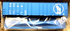 G.N.R.R.WALTHERS 932-3669 HO=1/87 GREAT NORTHERN 50' AIRSLIDE HOPPER CAR KIT BLU