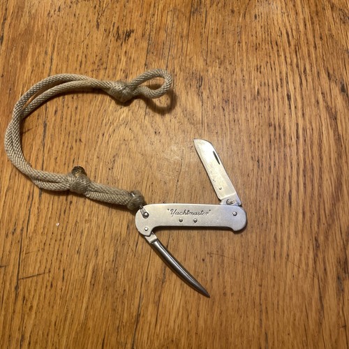 Vintage Antique Sheffield Yachtmaster England Folding Knife Multitool