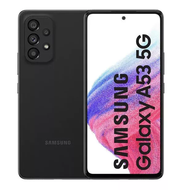 Samsung - Galaxy A53 5G 128GB - 6.5 inch Awesome Black (Verizon
