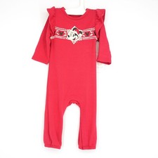 Disney's Minnie Mouse Baby Girl Ruffle-Sleeve Jumpsuit Jumping Beans Sz 3 Mo NWT