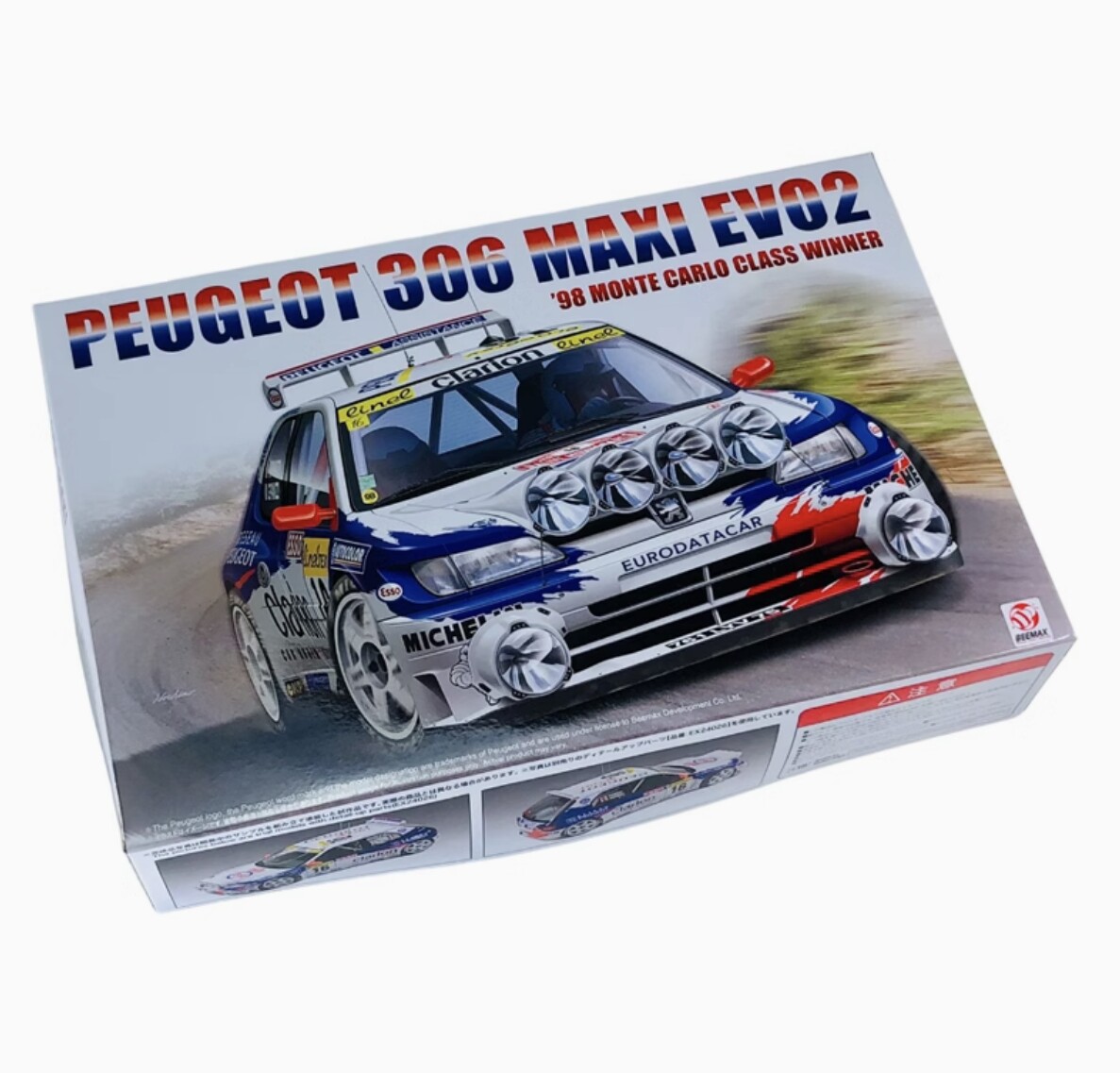 BEEMAX BX24026 1/24 306 MAXI EVO2 1998 Monte Carlo Rally Class