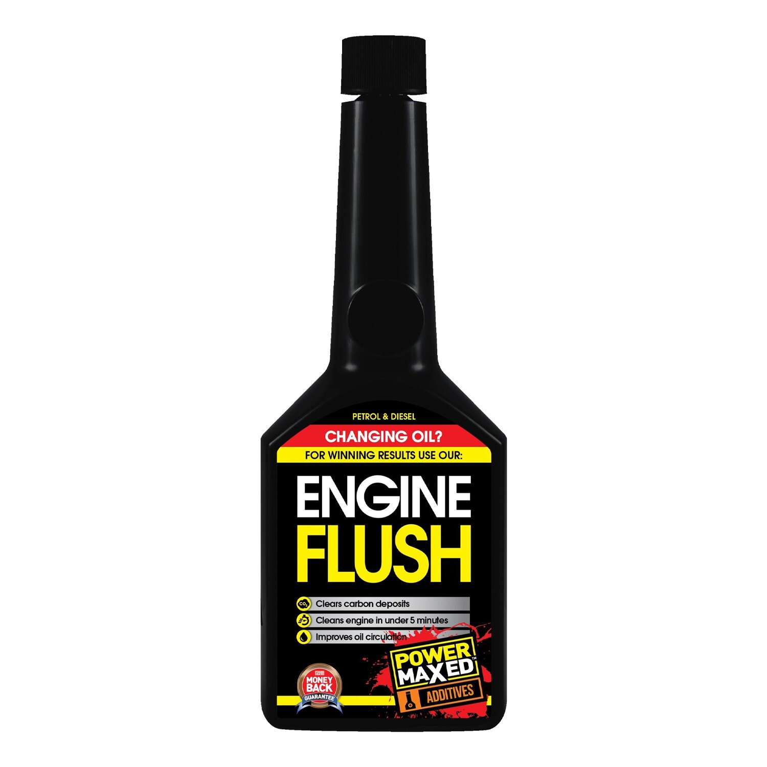 Petrol / Diesel Engine Flush Oil Additive 325ml Cleaner