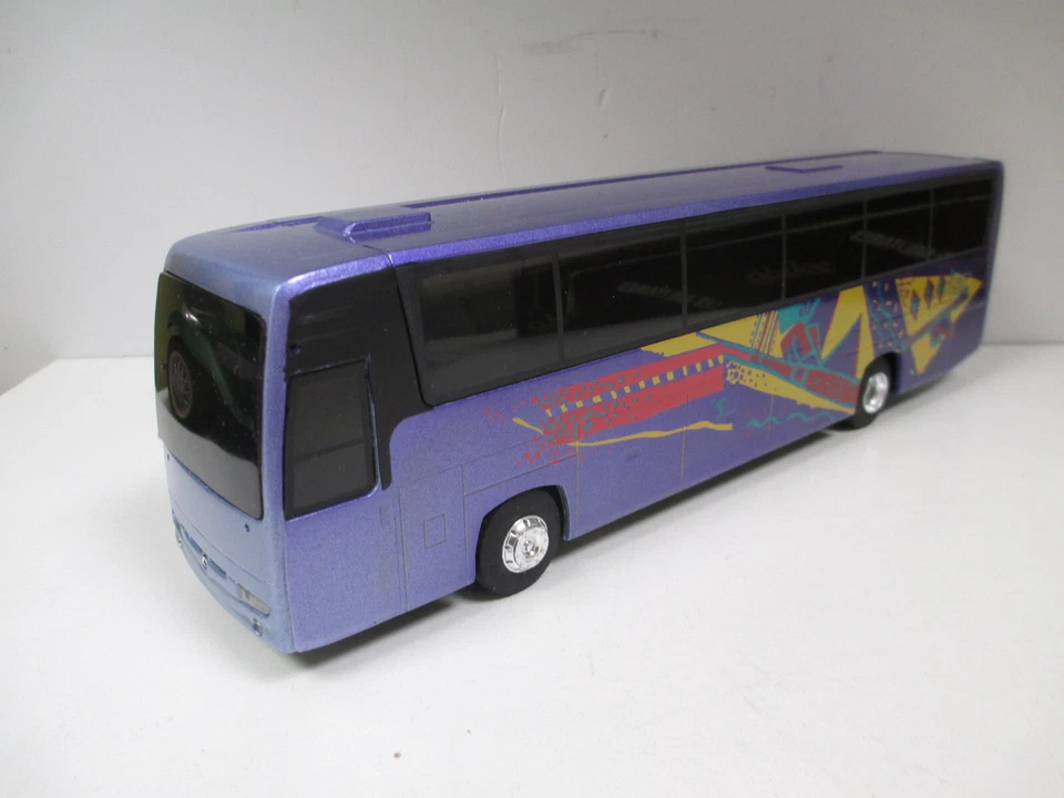 BUS CAR AUTOBUS AUTOCAR RENAULT FR1 ILIADE Violet 1996 ELIGOR LBS au 1/43 - Photo 3/4