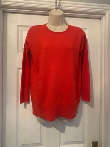 red wool jumper ladies