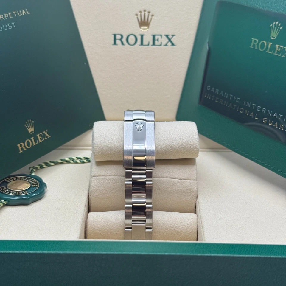 Rolex Lady-Datejust NUEVO 2025 Rodio Diamante Acero Inoxidable Diamante Oyster Foto 4 de 4