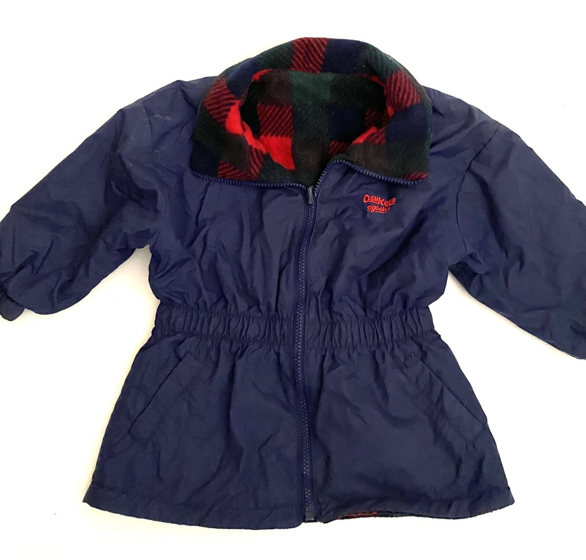 BYLOVET 140  セット① Vintage OshKosh “squall” Reversible blue Toddler Boy jacket