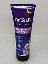 Dr Teal's Body Lotion, Sleep Lotion with Melatonin  Essential Oils 8 fl oz