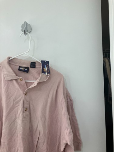 Falcon Bay dark pink rose polo Shirt men's XLT XL Tall NWT NEW