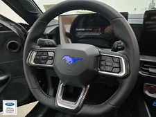 Fits 2015-2025 Ford Mustang Horse Steering Wheel Vinyl Decal Overlay Sticker