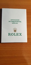 Rolex Atttest/Guarantie paper blanc french 1989 ref 564.00.250.2.89