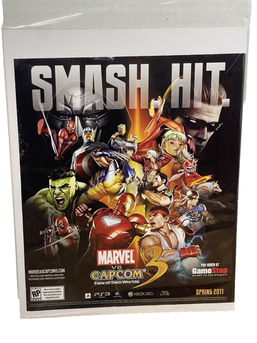 not for resale . promo only . press édition / Marvel vs Capcom 3 PS3