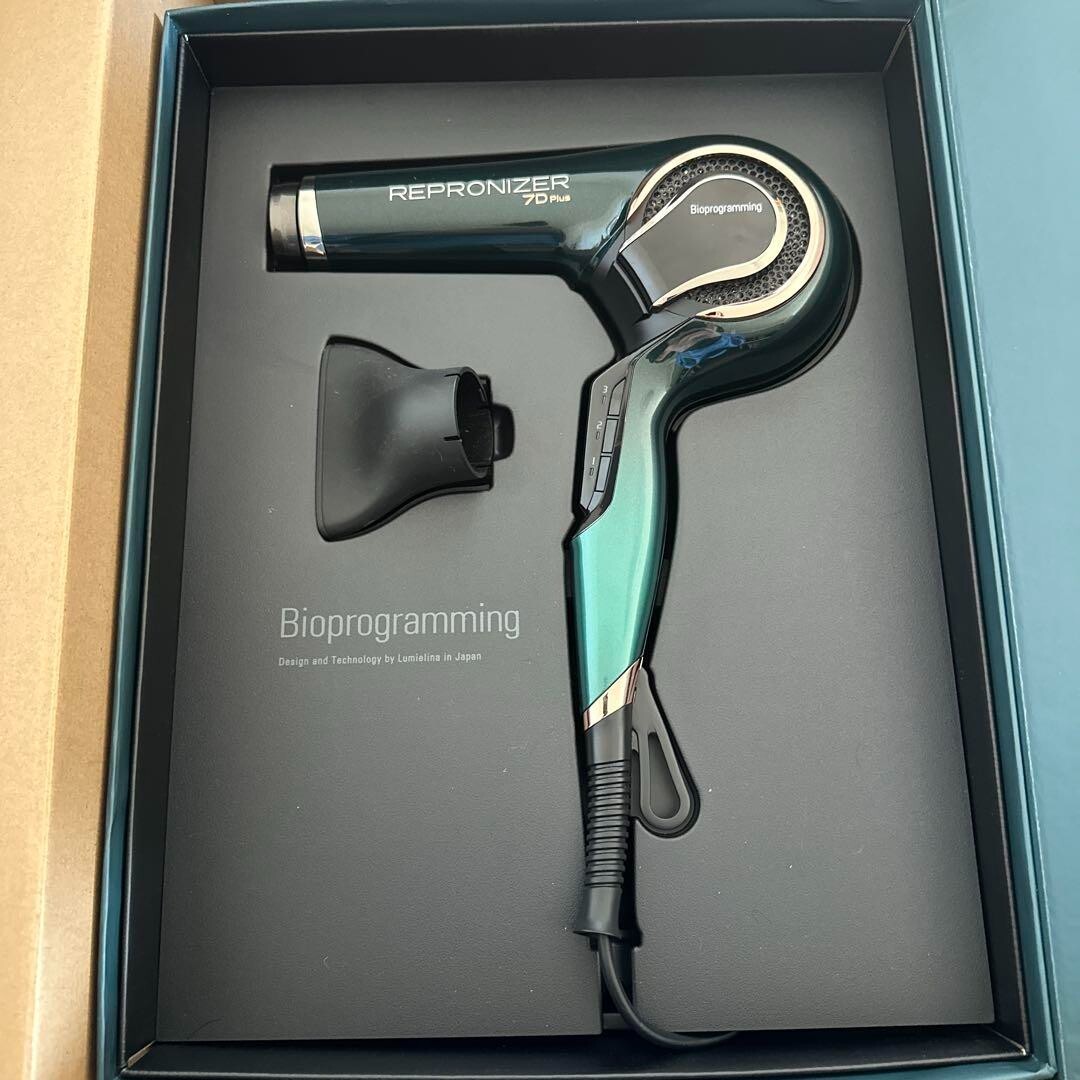 【ジャンク品】Bioprogramming REPRONIZER7D Plus REPRONIZER 7D Plus Hair Dryer Equipped with bioprogramming