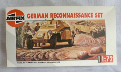 Airfix Deutsches Aufklärungsset Maßstab 1/72 Modellbausatz