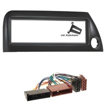 FORD Streetka Ka bis 2008 Radioblende schwarz + ISO Radioadapter