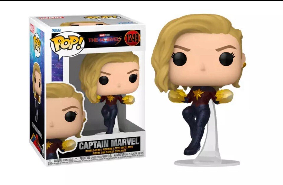 Funko POP The Marvels Captain Marvel Figure 1249