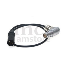 2-Pin Fischer to XLR 3 pin Cable for ARRI ALEXA XT/ ALEXA SXT 60cm