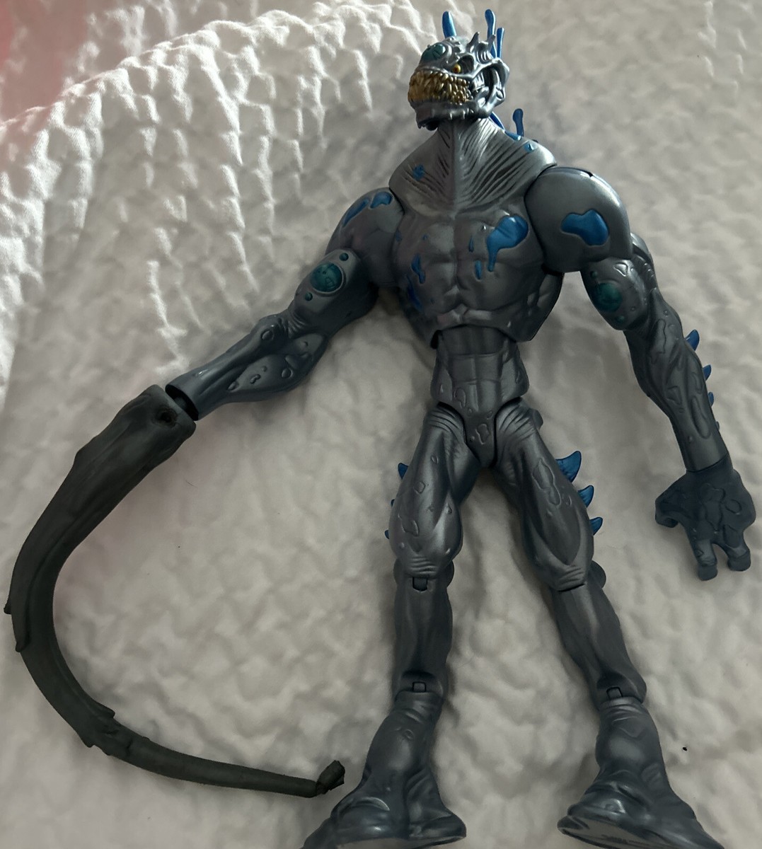 MAX STEEL ELEMENTOR HYDRO SPEAR ACTION FIGURE MATTEL 2004 RARE