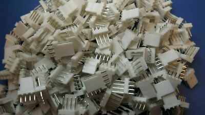 (50PCS) 22-27-2041 MOLEX CONN HEADER 4POS .100 VERT TIN